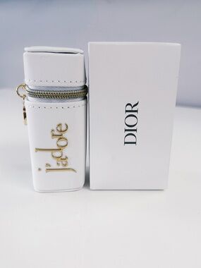 Dior J'adore key charm with a pouch